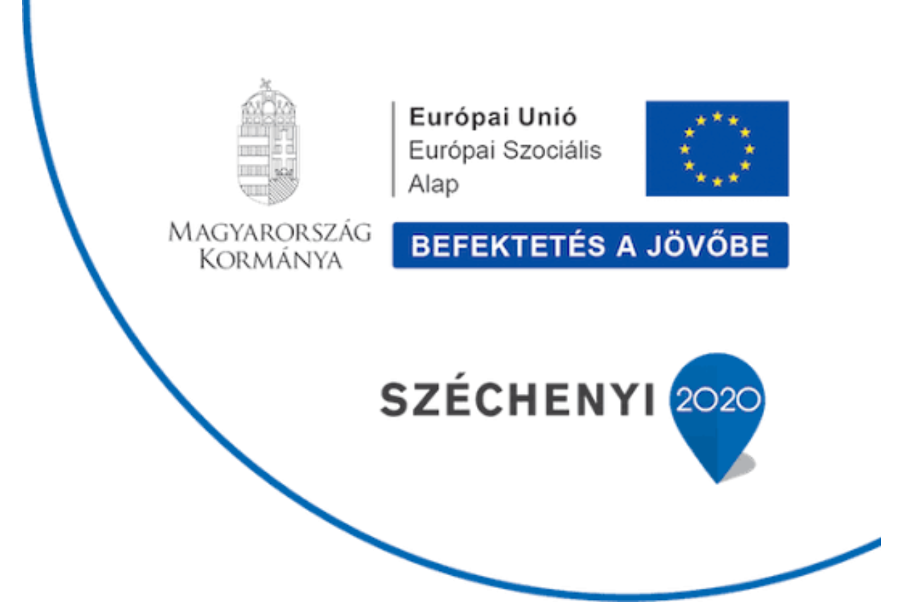 Magyarország Kormánya, az Európai Unió és a Széchenyi 2020 program támogatását jelző logóblokk.